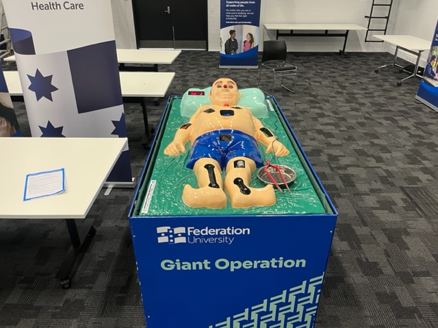 Giant Operation Game Hire Branded Australia