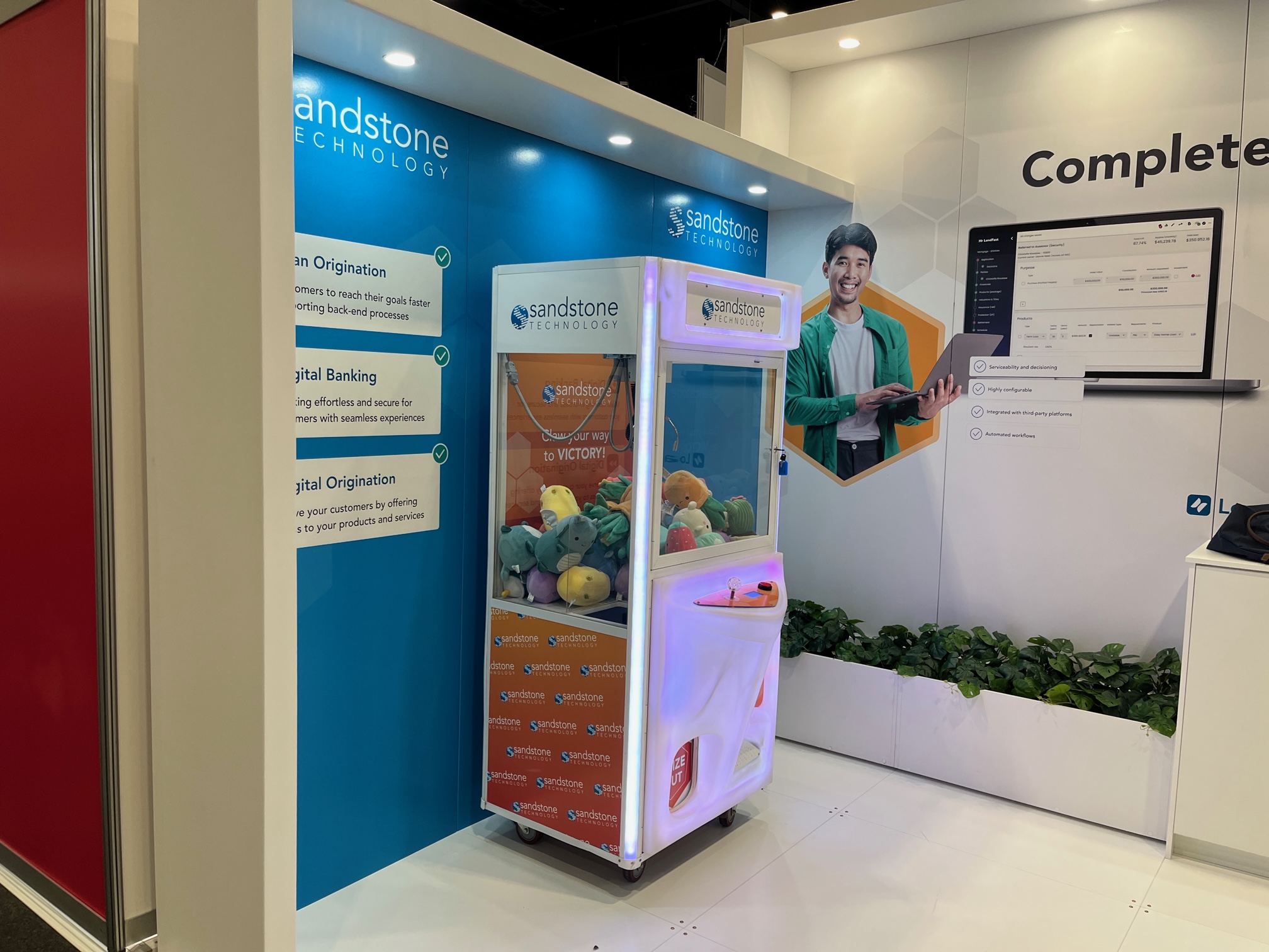 Crane Claw Prize Machine Hire Branded Australia