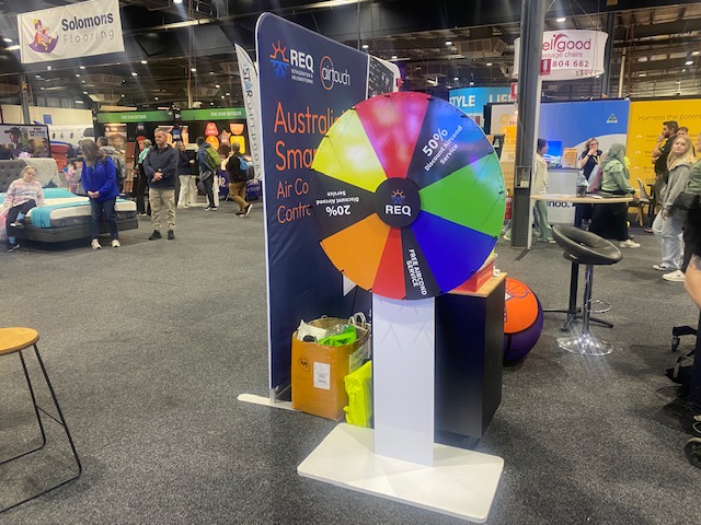 Branded Prize Wheel Chocolate Wheel hire Australia