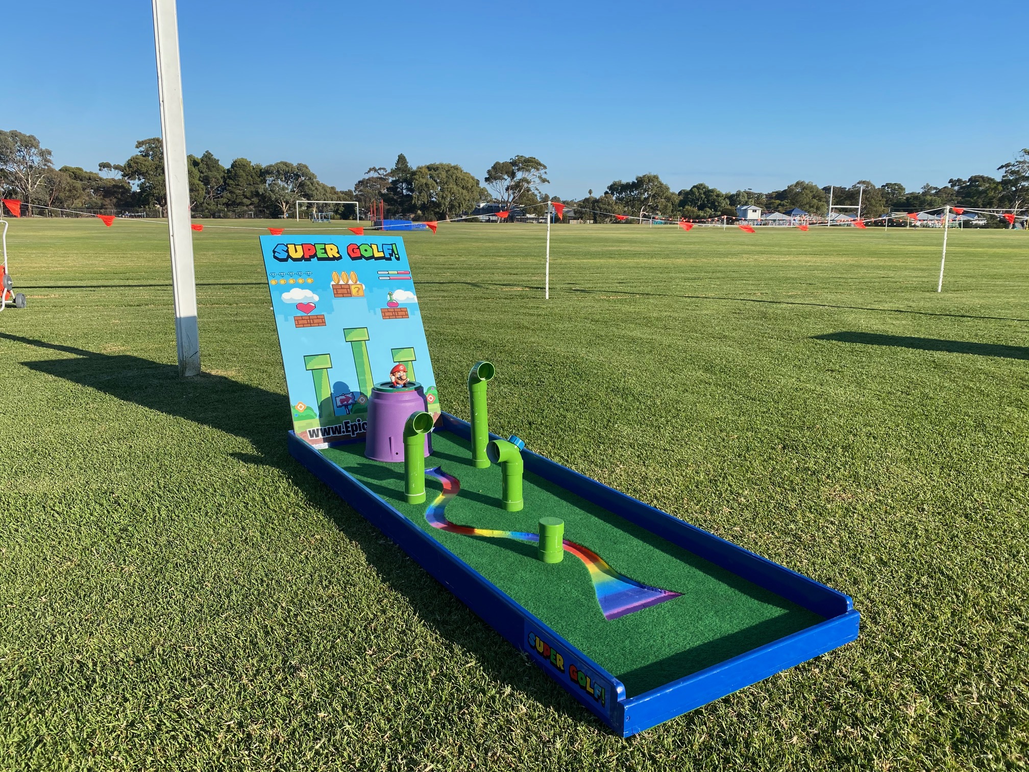 Mini Golf Course Hire delivered in Adelaide